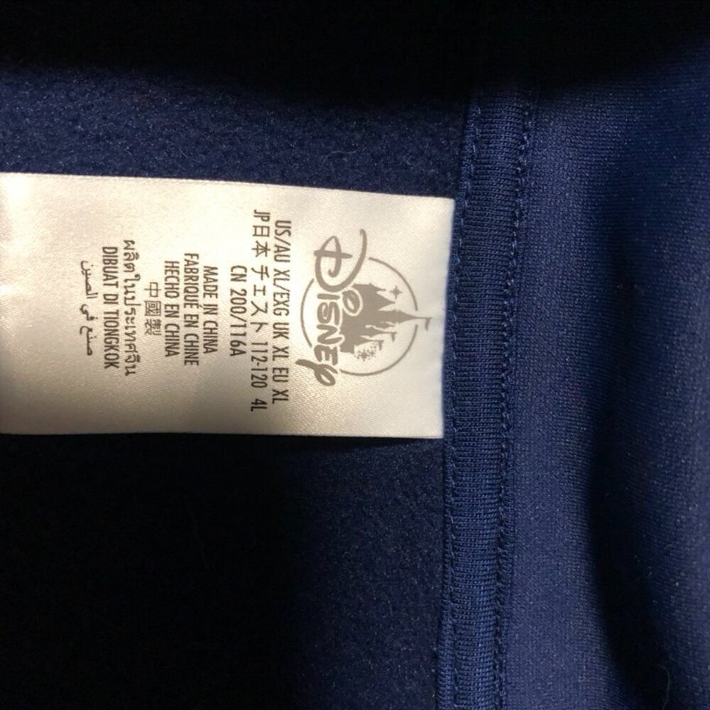 Walt Disney Jacket Blue 50th Anniversary Castle Full Zip Track Jacket XL - Picture 5 of 8
